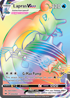 Lapras VMAX Sword & Shield #203