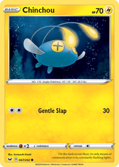 Chinchou Sword & Shield #67