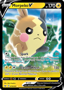 Morpeko V Sword & Shield #79