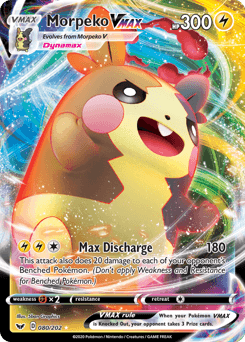 Morpeko VMAX Sword & Shield #80