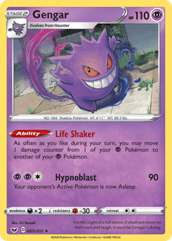 Gengar Sword & Shield #85