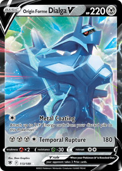 Origin Forme Dialga V Astral Radiance #113