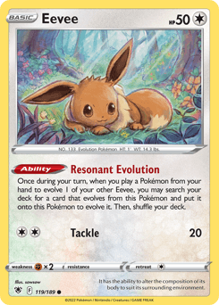 Eevee Astral Radiance #119