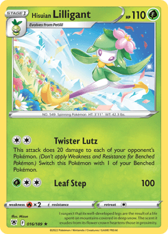 Hisuian Lilligant Astral Radiance #16