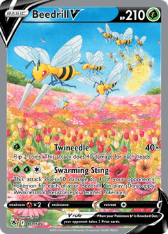 Beedrill V Astral Radiance #161