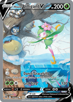 Hisuian Lilligant V Astral Radiance #163