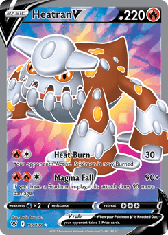 Heatran V Astral Radiance #165