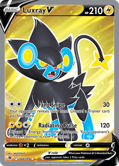 Luxray V Astral Radiance #168