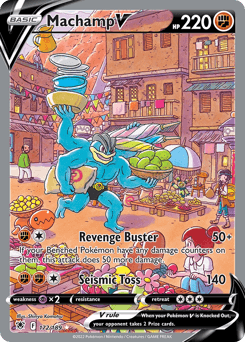 Machamp V Astral Radiance #172