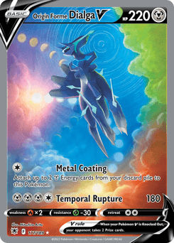 Origin Forme Dialga V Astral Radiance #177