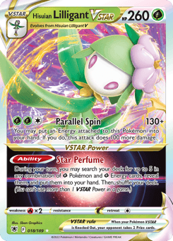 Hisuian Lilligant VSTAR Astral Radiance #18