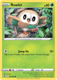 Rowlet Astral Radiance #19