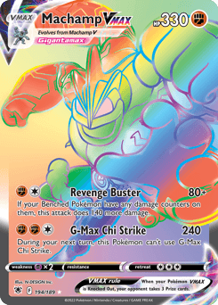 Machamp VMAX Astral Radiance #194