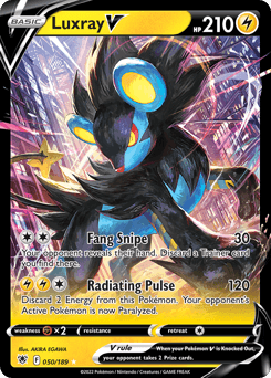 Luxray V Astral Radiance #50
