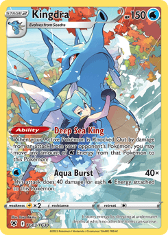 Kingdra Astral Radiance Trainer Gallery #TG03