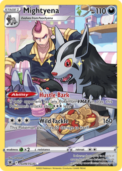 Mightyena Astral Radiance Trainer Gallery #TG09