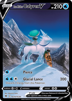 Ice Rider Calyrex V Astral Radiance Trainer Gallery #TG14