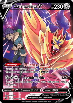 Zamazenta V Astral Radiance Trainer Gallery #TG22