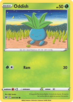 Oddish Lost Origin #1