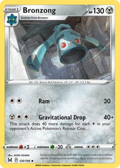 Bronzong Lost Origin #126