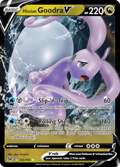 Hisuian Goodra V Lost Origin #135