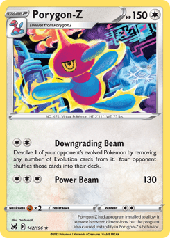 Porygon-Z Lost Origin #142