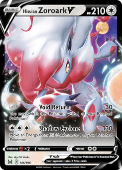 Hisuian Zoroark V Lost Origin #146