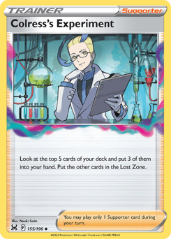 Colress's Experiment Lost Origin #155