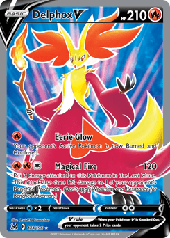 Delphox V Lost Origin #173