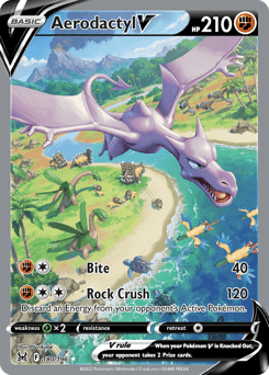 Aerodactyl V Lost Origin #180