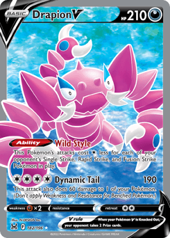 Drapion V Lost Origin #182