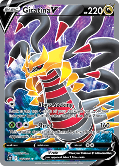 Giratina V Lost Origin #185