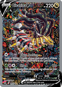 Giratina V Lost Origin #186