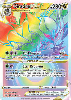 Giratina VSTAR Lost Origin #201