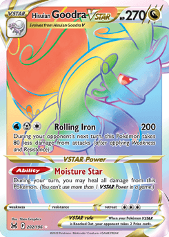 Hisuian Goodra VSTAR Lost Origin #202