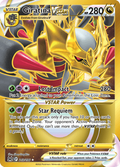 Giratina VSTAR Lost Origin #212
