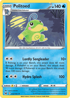 Politoed Lost Origin #32
