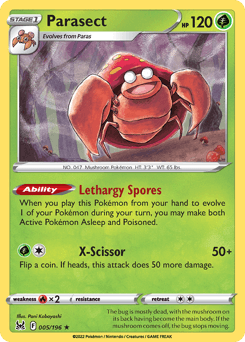 Parasect Lost Origin #5