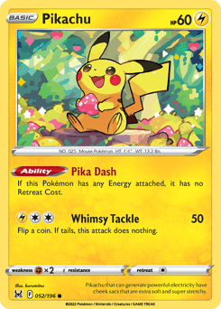 Pikachu Lost Origin #52