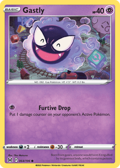 Gastly Lost Origin #64