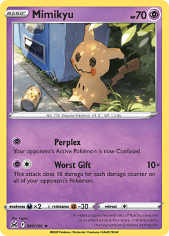 Mimikyu Lost Origin #80