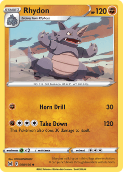 Rhydon Lost Origin #90