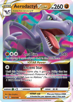 Aerodactyl VSTAR Lost Origin #93