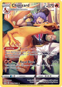 Charizard Lost Origin Trainer Gallery #TG03