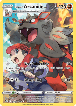 Hisuian Arcanine Lost Origin Trainer Gallery #TG08