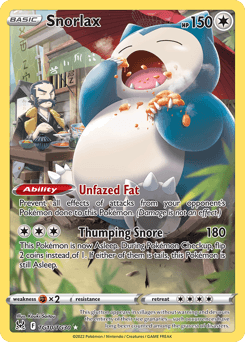 Snorlax Lost Origin Trainer Gallery #TG10