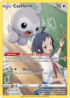 Castform Lost Origin Trainer Gallery #TG11