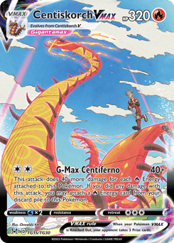 Centiskorch VMAX Lost Origin Trainer Gallery #TG15