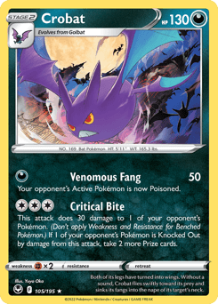 Crobat Silver Tempest #105