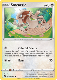 Smeargle Silver Tempest #137